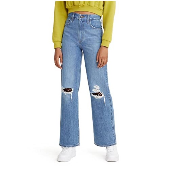Levi's Denim - Levi’s high waisted straight jeans